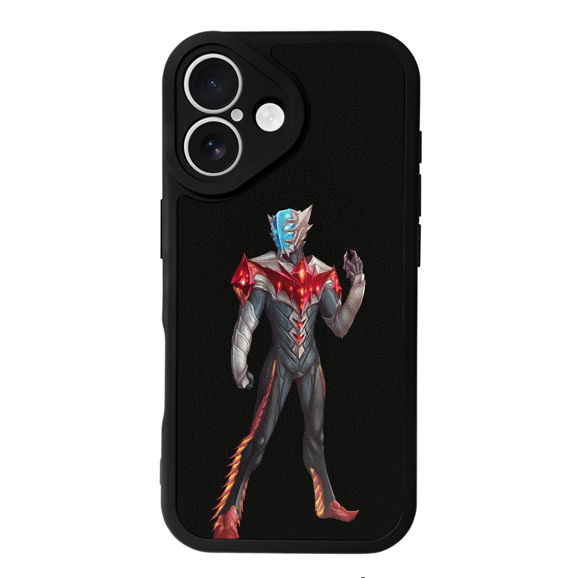 （画像用） ウルトラマン Ultraman 【iPhone 16シリーズ対応】シリコンスマホケース（レザー調） 材質：シリコン